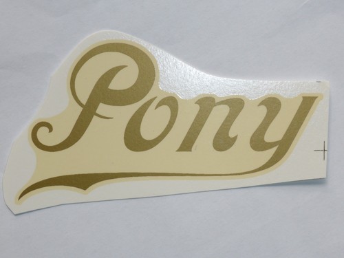 Nsu pony schriftzug - pony,