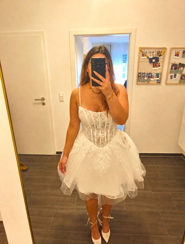 Azzazie brautkleid kurz - azzazie,