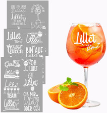 Aperol Gläser Deko, Aperol