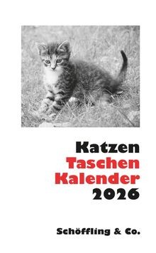 Katzen taschenkalender 2026 - katzen,