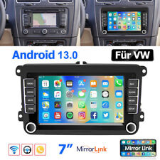 Für VW GOLF 5 6 Plus Touran Polo Caddy EOS 7" Android 15 Autoradio GPS Navi Wifi