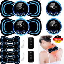 Tragbares EMS Mini Elektrisches Nacken-Rücken-Massagegerät Zervikaler Massage