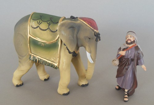 Treiber hirte mit elefant für - treiber,