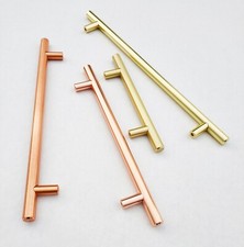 Schrank Küche zieht Griffe T-Bar Schrank Schublade T-Griff Roségold Kupfer 