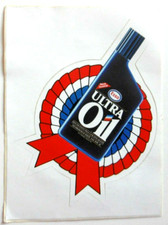 Werbe-Aufkleber Esso Ultra Oil