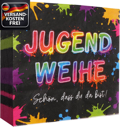 Jugendweihe servietten - jugendweihe,