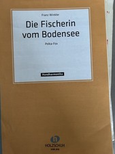 Die Fischerin vom Bodensee Winkler + 2. Stimme Diatonische Handharmonika Noten