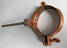 Fallrohrschelle Kupfer - Rohrschelle 76 mm mit 140 mm Schlagstift