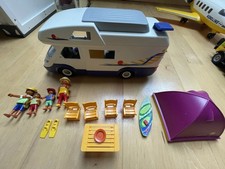 Playmobil Wohnmobil 4859 mit komplettem Zubehör - vollständig + Campingzelt