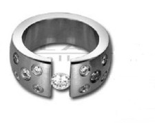 Edelstahl Ring Bandring