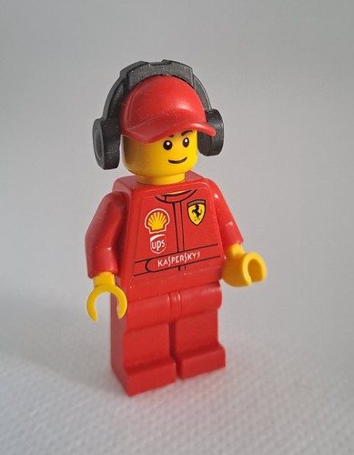 Lego minifigur racer crew - minifigur, f1