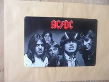 AC/DC - Blechschild, Reklameschild