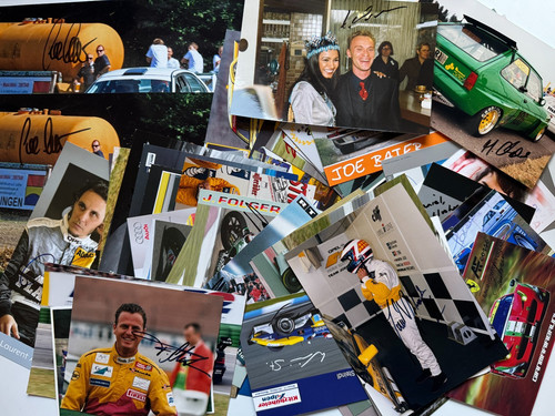 Autogramme formel 1 und - formel,