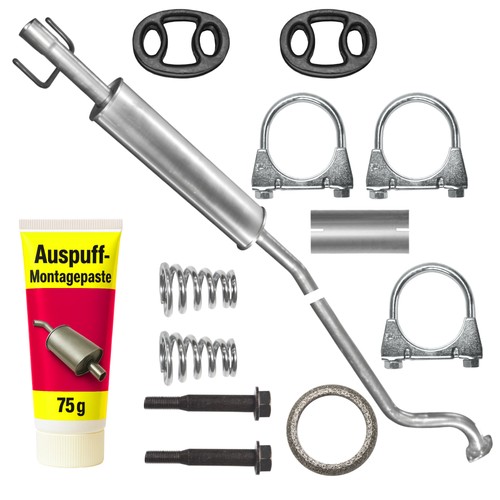 Edex mitteltopf auspuff - edex,