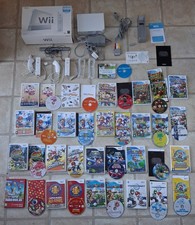 NINTENDO WII KONSOLE BOXED KOMPLETT RIESIGES 19 SPIELE MARIO KONVOLUT KART GALAXY ETC.