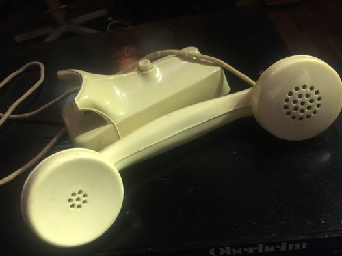 Altes 1950er bagelit - altes, telefon