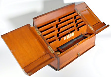 ANTIKE VIKTORIANISCHE BRIEFPAPIER BRIEF SCHREIBEN AUFBEWAHRUNGSBOX um 1890