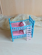 Italy Doppelstockbett Puppenstube Bett Möbel Puppenhaus Kunststoff Spielzeug 