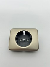 Busch Jaeger alpha nea palladium nicht bronze Abdeckung f. Schuko Steckdose n