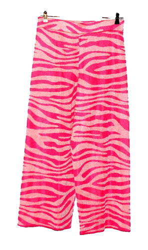 Zara strickhose lurex pink - zara,