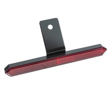 Rückstrahler rot 13 x 132 mm Reflektor für Motorrad Kennzeichenhalter