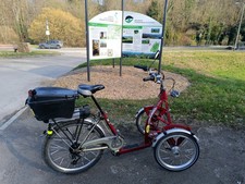 Pfau-tec Capo 7gang E Bike Frontdreirad 36V 5 Stufige Antriebsunterstützung  