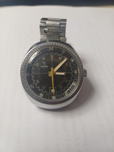 Vintage diver herrenuhr - herrenuhr, "yema