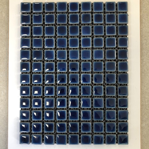 Mosaik fliese blau glanz - mosaik,
