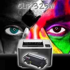 SAMSUNG Farblaserdrucker CLP-325W inkl. neue Toner