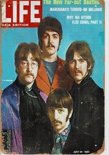 BEATLES Blechschild 30x20-July 24-1967  -SAMMELAUFLÖSUNG
