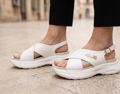 Damen sandalen weiss 4us - damen,