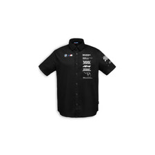 ORIGINAL BMW Motorrad Hemd Kurzarm Race Team Herren Schwarz