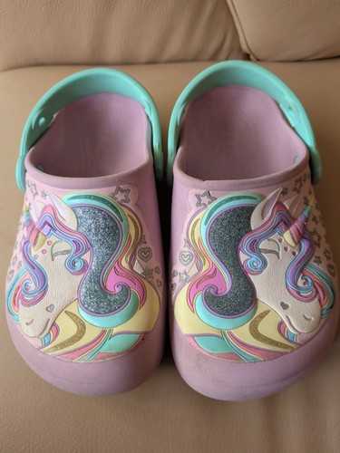 Crocs rosa türkis einhorn - crocs,