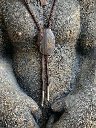 Vintage bolo tie western - bolo,