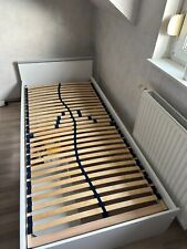 Jugendbett 90x200cm mit 2 Schubkästen,Lattenrost, weiß in guten  Zustand