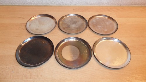 Kleine versilberte teller - kleine,
