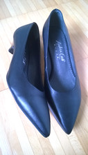 ANDREA CONTI - Echtleder  - Pumps - schwarz - Gr. 38 - NEU - 