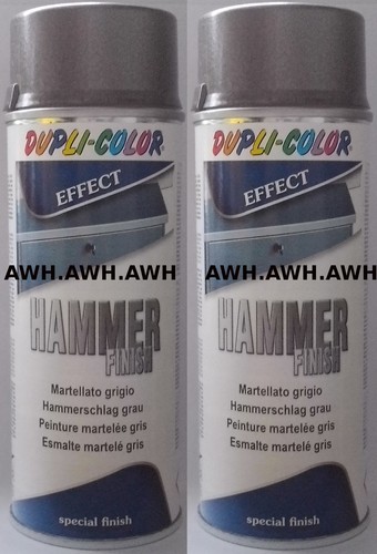 2x400ml hammerschlag lackspray - hammerschlag,