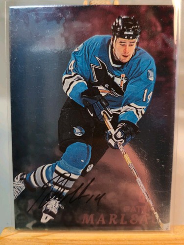 Patrick marleau autogrammkarte - patrick,