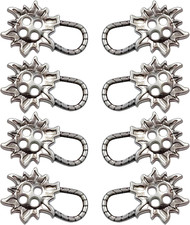 8 Stück(4 Paar) Metall