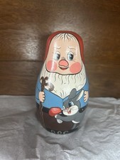 Matrjoschka, Matroschka, Schachtelpuppe, Babuschka, Zwerge, 7-teilig