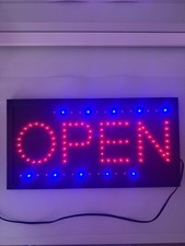 Open LED Schild Leuchte