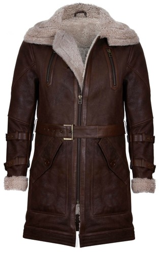 Herren braune warm merino - warm,