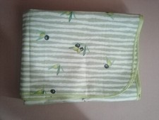 tukan Tischdecke Vinylflanell Florales Motiv Oliven 160 x 130 cm Terrasse