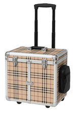 ?Mobiler Profi-Fußpflegekoffer – Maximale Organisation im Karodesign