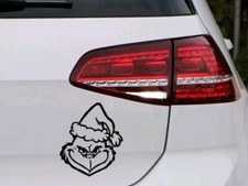 Grinch Aufkleber Auto Fensteraufkleber LKW Autofenster Dekoration Weihnachten 