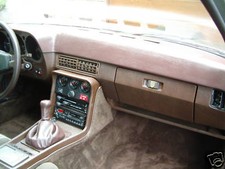 Armaturenbrett-Abdeckung braun