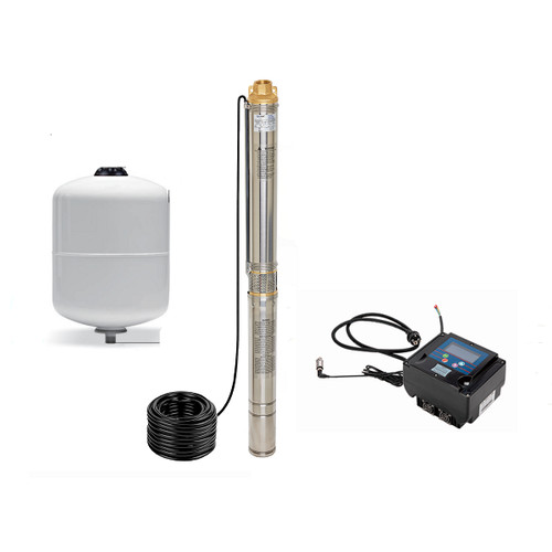 Tiefbrunnenpumpe 6300 l h - tiefbrunnenpumpe, 3,5"