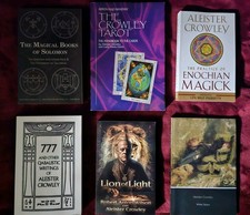 6 book Aleister Crowley lot