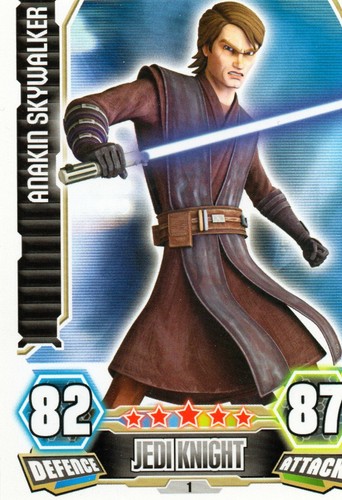 Star wars force attax - star, 2012
